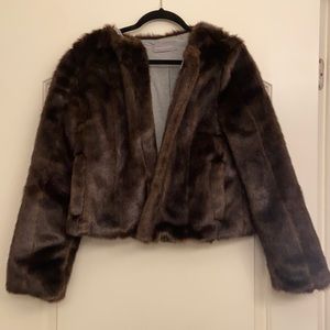Bagatelle Faux Fur Jacket